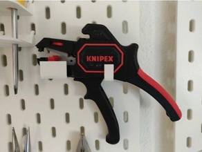 Skadis Halter Unterstützung Knipex Draht Stripper 3d print model - Mito3D