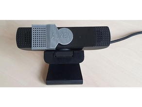 Aukey web kamerası panjur camara kamera kaydırıcı 3d print model - Mito3D