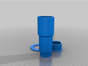 adventurer 3 filament spool pole support 3d print model - Mito3D