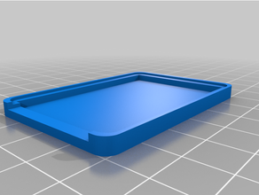 gopro 6 tocar tela cobrir bainha fpv herói 3d print model - Mito3D