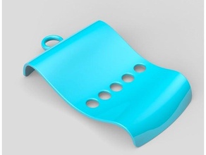 cuchara plato base ballesta tenedor percha soporte equipo cocina herramienta cuchillo apoyo 3d print model - Mito3D