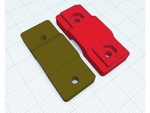 10mm Cajado tubo prisioneiro Barra carbono fibra suporte 3d print model - Mito3D