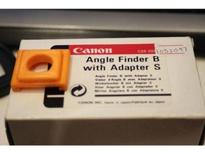 Adapter Winkel Finder Kanon Kamera 7d eos dslr 3d print model - Mito3D