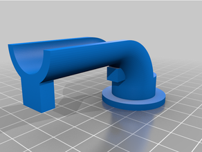 cable entry 3d print model - Mito3D