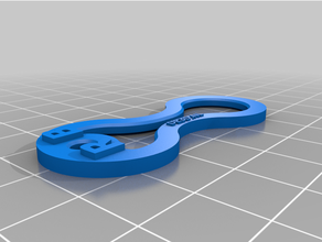 shopping cart key unlocker 1 rob coin 3d print model - Mito3D