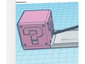 mario cubo modular incenso suporte super 3d print model - Mito3D