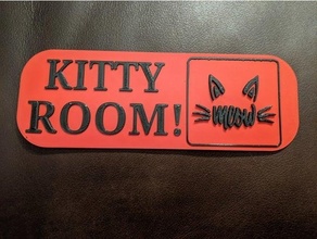 kitty room 3d print model - Mito3D