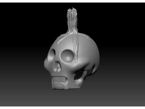 Halloween cranio 3d print model - Mito3D