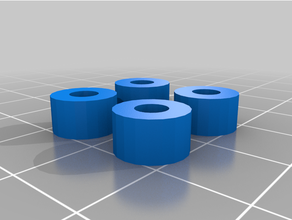 spring spacers 3d print model - Mito3D