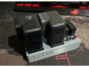 gopro Schreibtisch Halter Unterstützung 3d print model - Mito3D