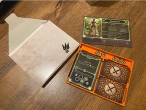 gloomhaven character envelope insert tabletop gaming 3d print model - Mito3D