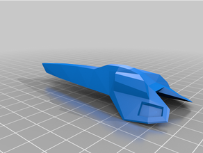 feisar ship - fx300 series wipeout pure model 3d print model - Mito3D