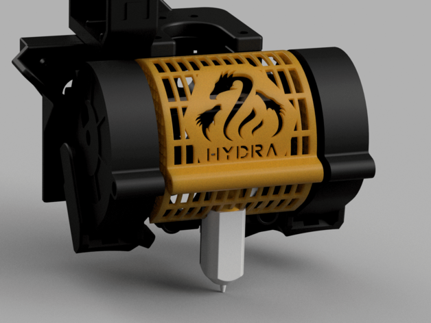 hydra fan cover 3D print model - Mito3D