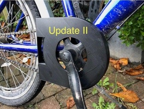 guarda bicicleta chainguard protetor 3d print model - Mito3D