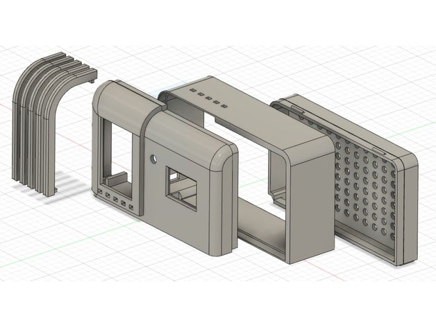 radio enceinte 3D print model - Mito3D