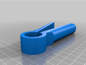 e3d heatsink clamping handle 3d print model - Mito3D