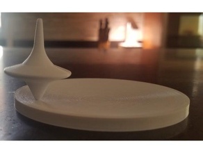 concave plate spinning 3d print model - Mito3D