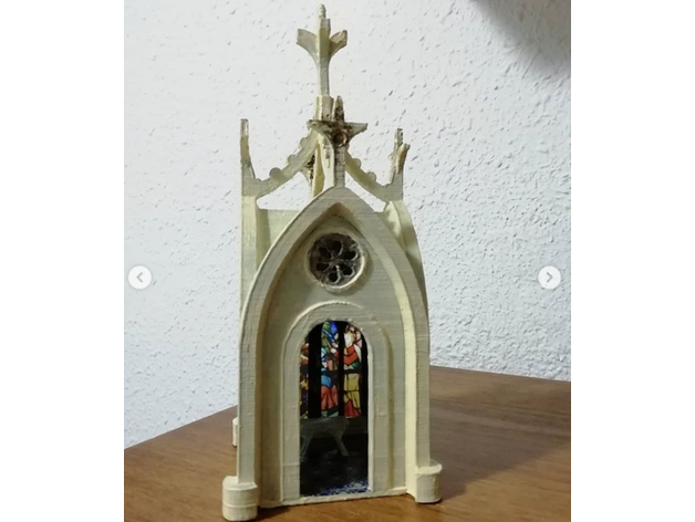 capilla tica católico Iglesia 3D print model - Mito3D