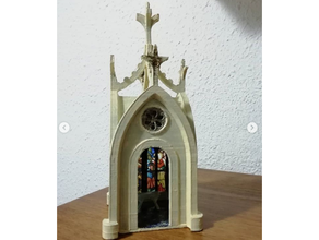 capilla tica catholic church iglesia 3d print model - Mito3D