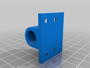 simple barrel bolt lock 3d print model - Mito3D