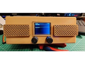 caso bainha esp32 rádio 3d print model - Mito3D
