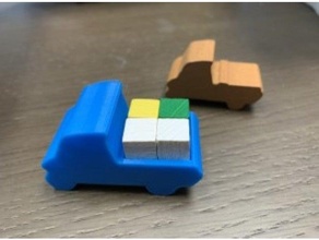 terre tavola gioco camion bgg tavolo giochi boardgametruck risorsa giocattolo veicolo 3d print model - Mito3D