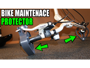 bike maintenace protector bumper handlebar mainboard protection 3d print model - Mito3D