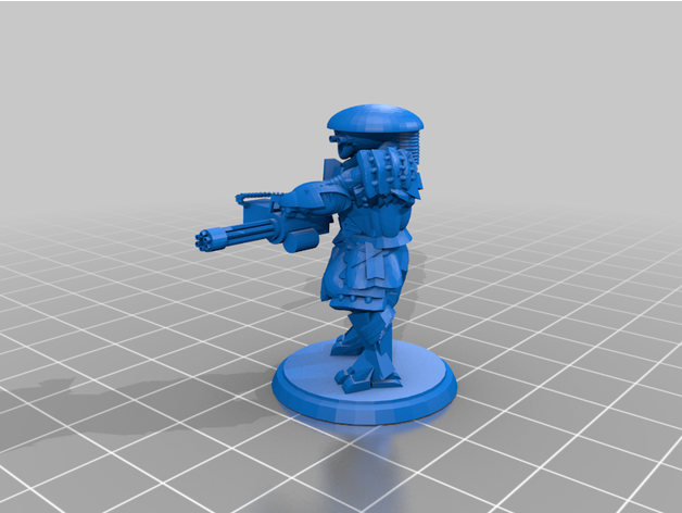Shodengi Kämpfer 3D print model - Mito3D