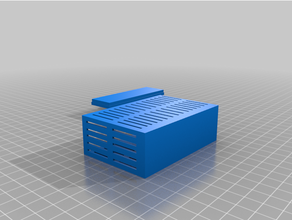 aquaclear aquarium filter refillable carbon box 3d print model - Mito3D