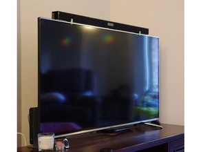 grapedrank 39 s barra som tv montagem suporte Customizável organização alto falante monte acessório 3d print model - Mito3D