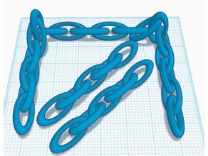 crude halloween chains costume 3d print model - Mito3D