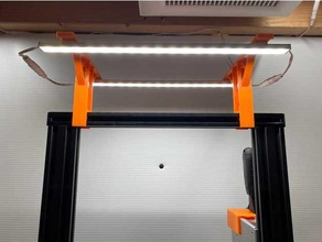 lighting gantry ender 3 pro led 3d print model - Mito3D