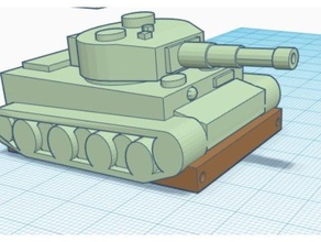 tank modüler tütsü Kulp destek 3d print model - Mito3D