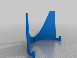 large picture frame stand 3d print model - Mito3D