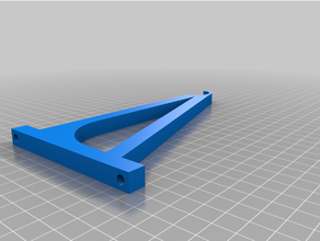 simple filamentholder 3d print model - Mito3D