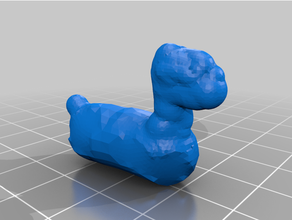virtual realidade esculpido multi dual cor sheep thing exportar passos occulus 3d print model - Mito3D