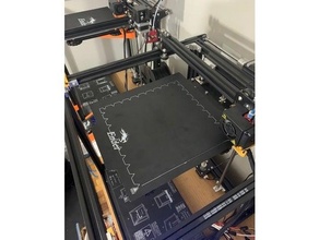 advanced bed level leveling calibration ender 3 5 pro test print 3d print model - Mito3D