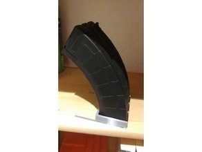 ak pmag ayakta durmak airsoft Kulp destek dergi 3d print model - Mito3D