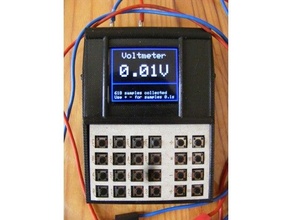 inteligente voltmetro dati registri esadecimale calcolatrice arduino strumento 3d print model - Mito3D