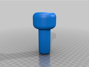 kurbelknauf crank knob 3d print model - Mito3D