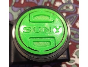Sony alpha casquette 40mm emount mount 3d print model - Mito3D