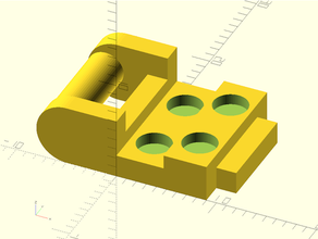 piccolo magnetico fibbia paracadutismo braccialetto 3d print model - Mito3D