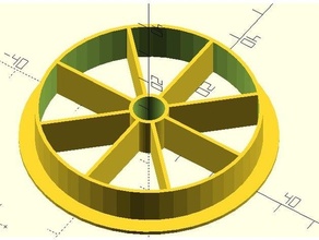 minimaliste bobine manche filament titulaire soutien 3d print model - Mito3D