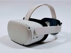 diy quest 2 elite strap battery oculus vrml vr headset 3d print model - Mito3D