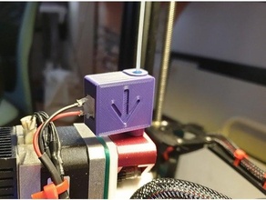 Ender 3 Endstation Filament leerlaufen Sensor v2 Realität sens 3d print model - Mito3D
