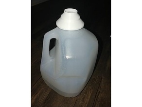 gallon jug funnel ooler chilipad 3d print model - Mito3D