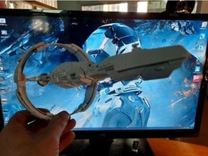 veille line stratios croiseur remix sci vaisseau spatial jeu vidéo 3d print model - Mito3D