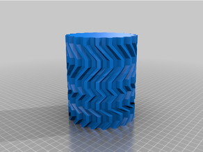 Facile vase facile impression fleur vases mode 3d print model - Mito3D