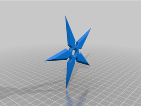 estrella ninja 3d print model - Mito3D