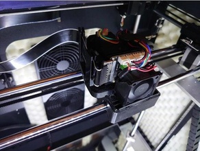 qidi max extrudeuse ventilateur améliorer 3d print model - Mito3D